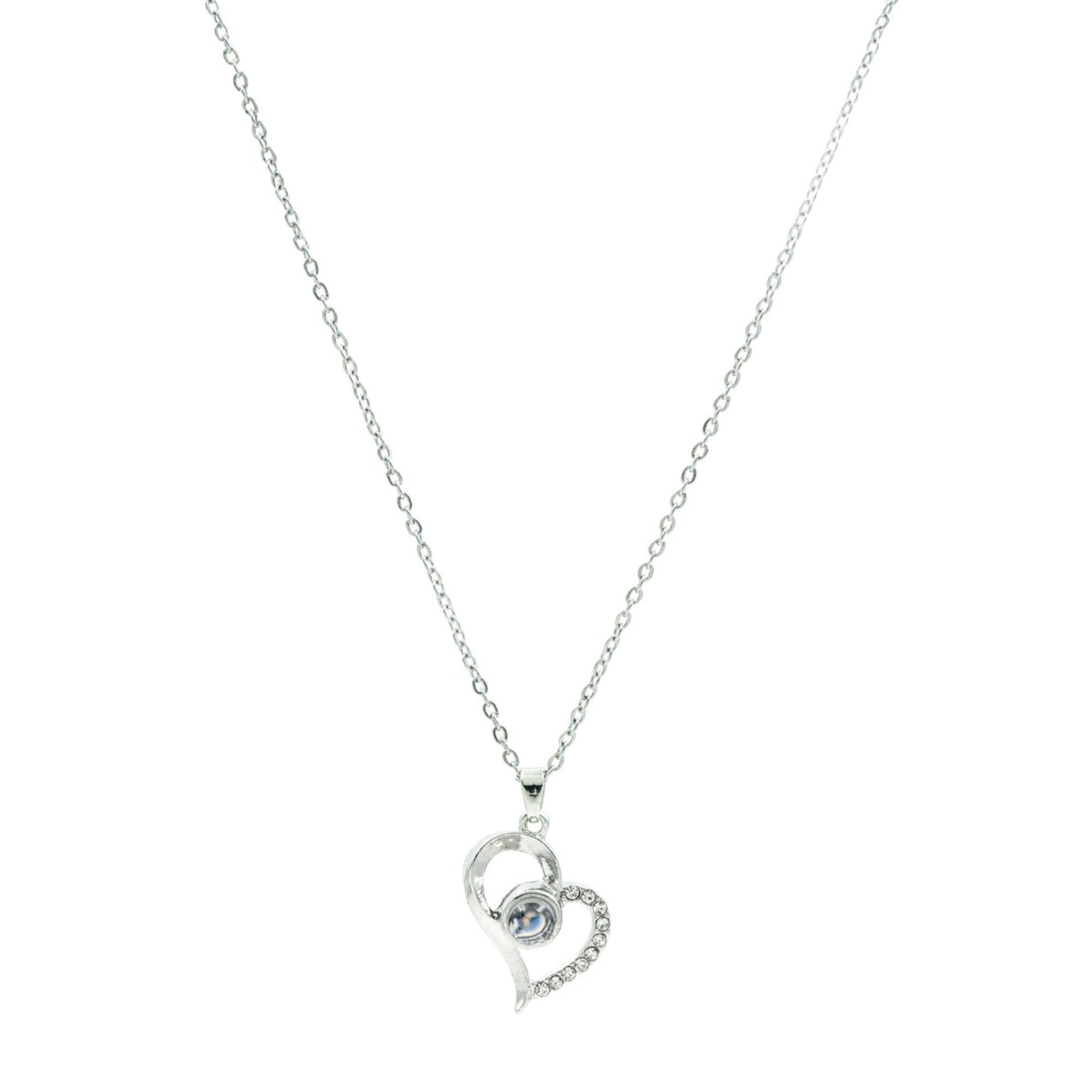 Valentine Special Red Velvet Heart Clutch & Eternal Red Roses Gift Box with Heart Design Necklace