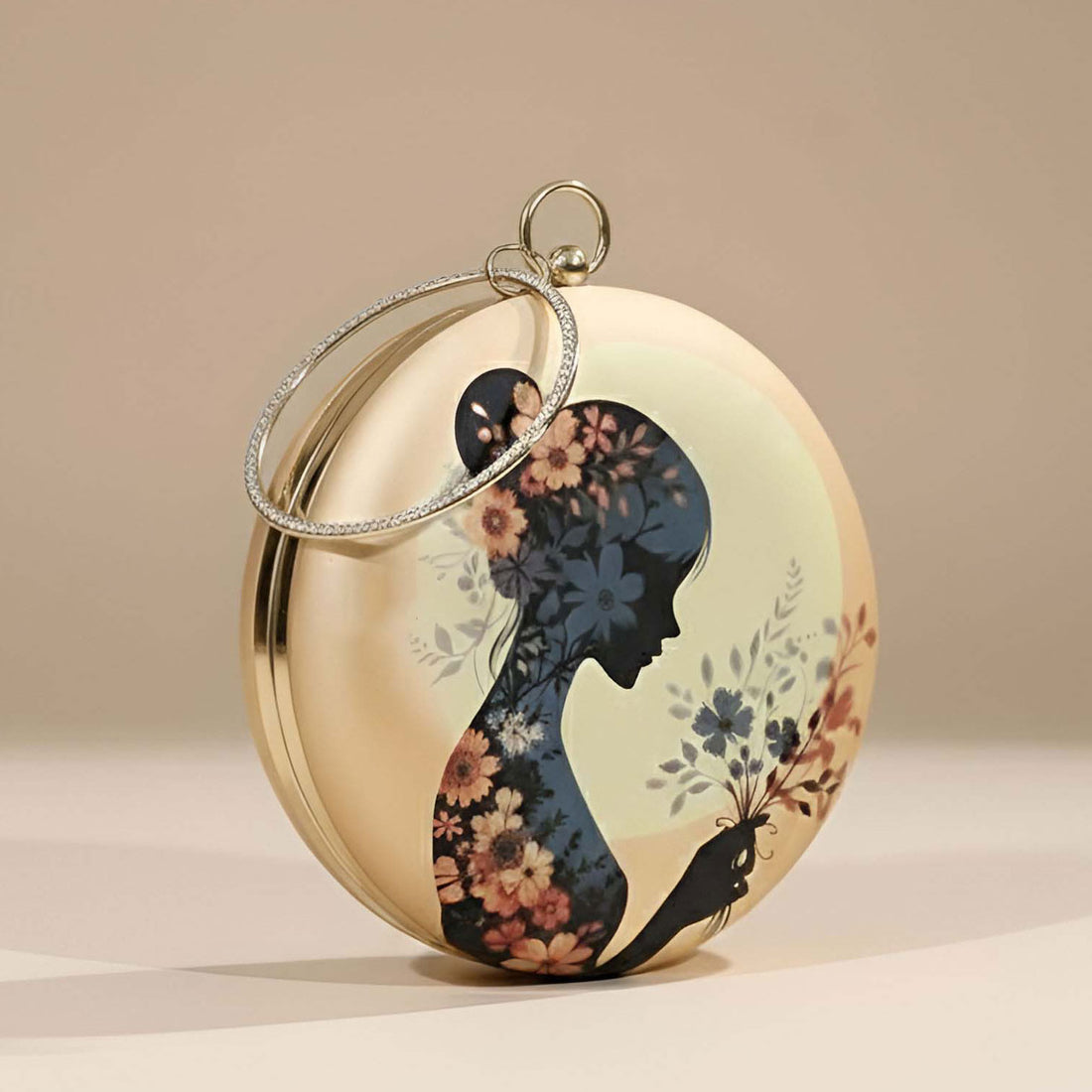 Artklim Blooming Grace Round Clutch