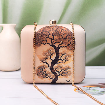 Artklim Autumn Bonsai Tree Portrait Clutch