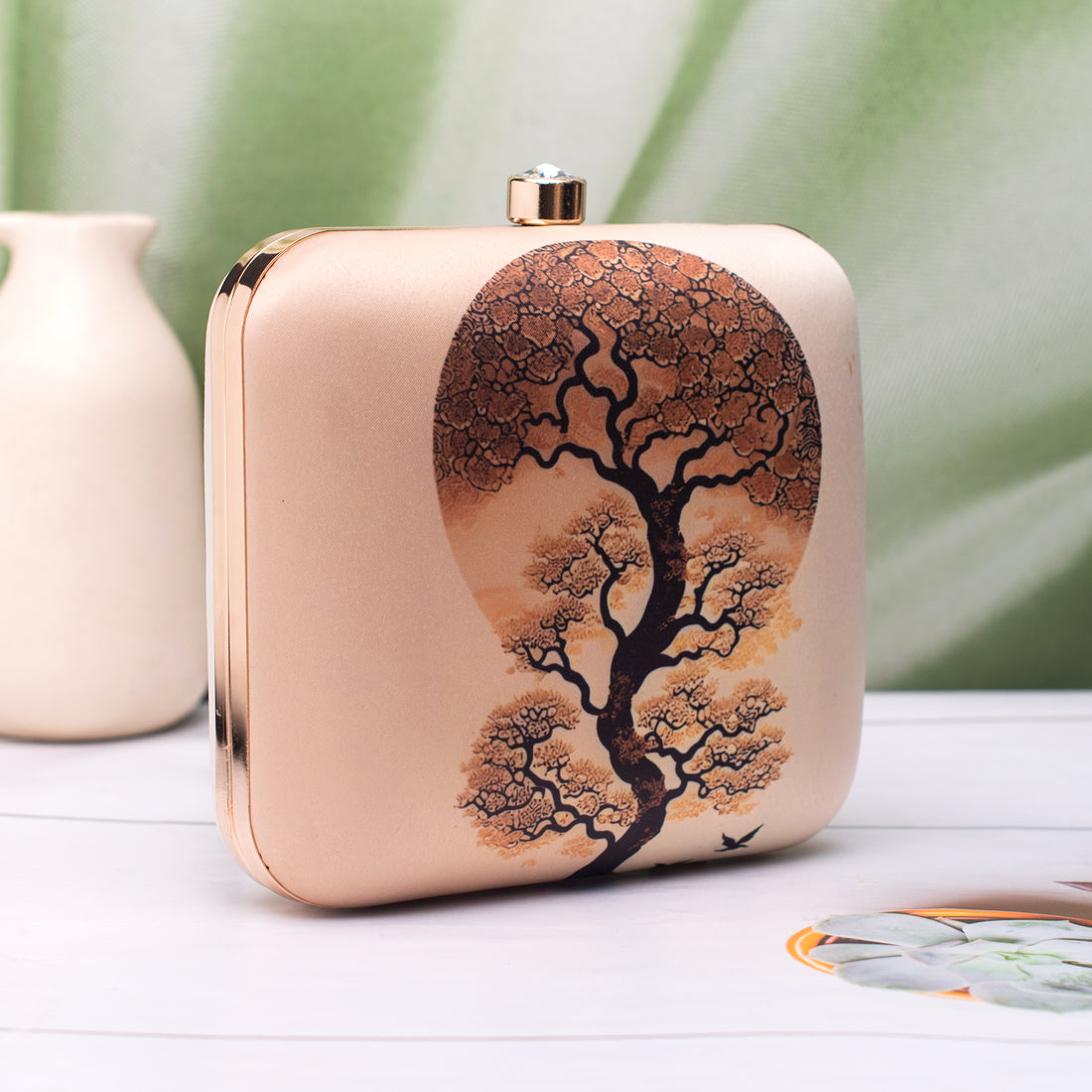 Artklim Autumn Bonsai Tree Portrait Clutch