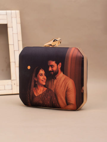 Artklim Karwa Chauth Special Ghibli Style Customised Clutch Bag