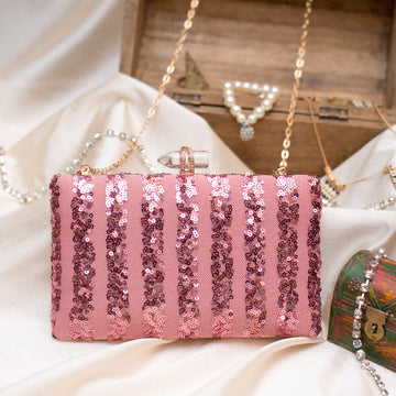 Artklim Shades of Pink Clutch