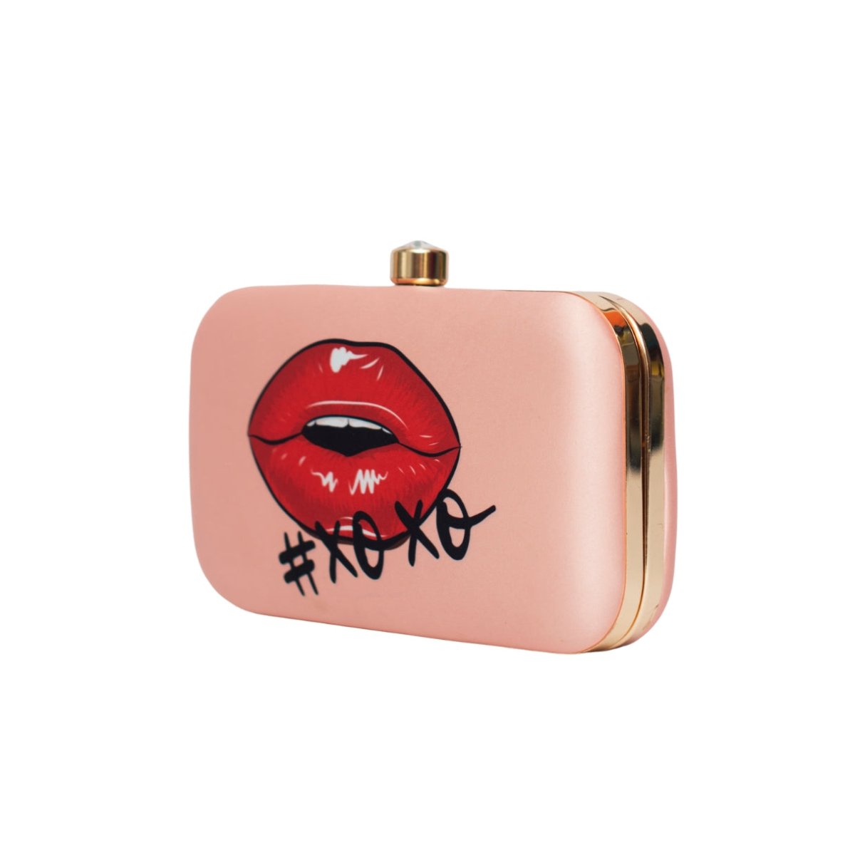 Xoxo Printed Clutch