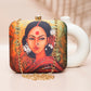 Indian Woman Printed Clutch