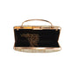 Golden Pattern Embroidered Clutch