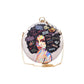 Artklim Women With Colors Round Printed Clutch