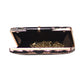 Artklim Black And Rose Gold Sequins Party Clutch