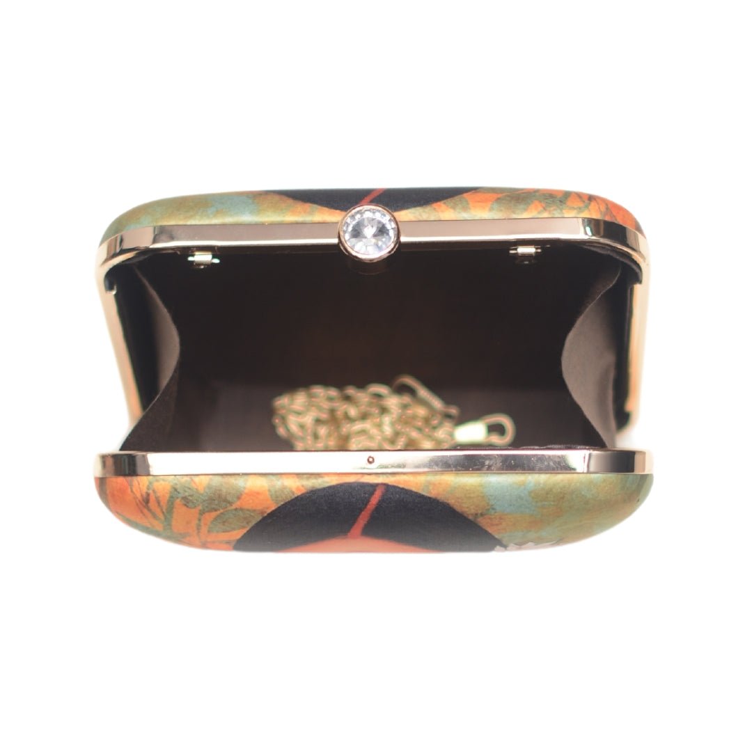 Artklim Elegant Lady Printed Clutch