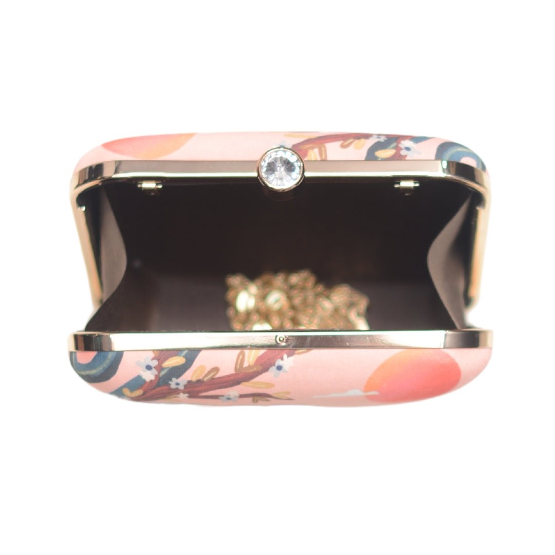 Artklim Beach Vibes Printed Clutch