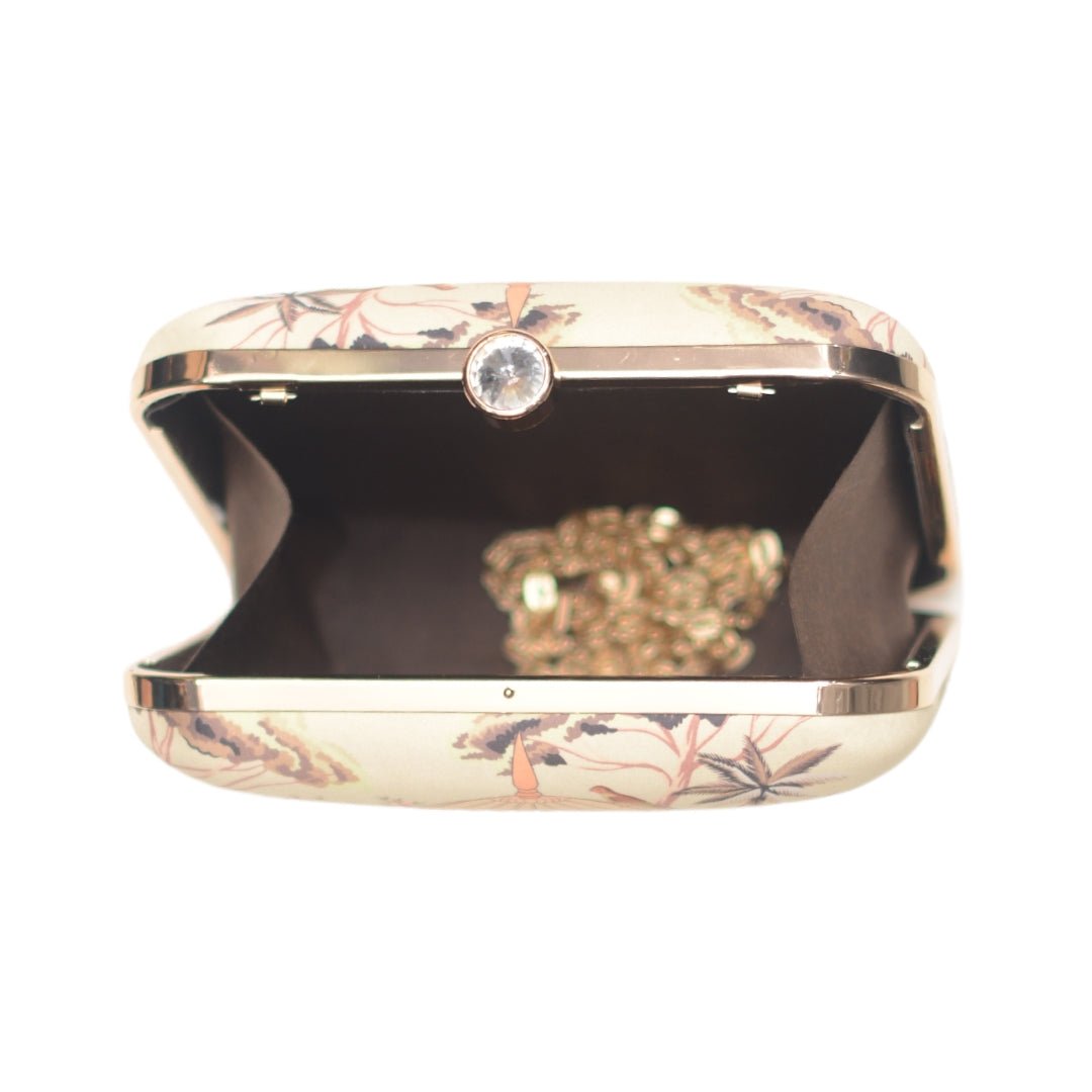 Artklim Mughal Garden Printed Clutch