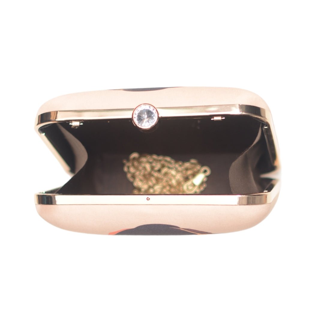 Artklim Brown Girl Printed Clutch