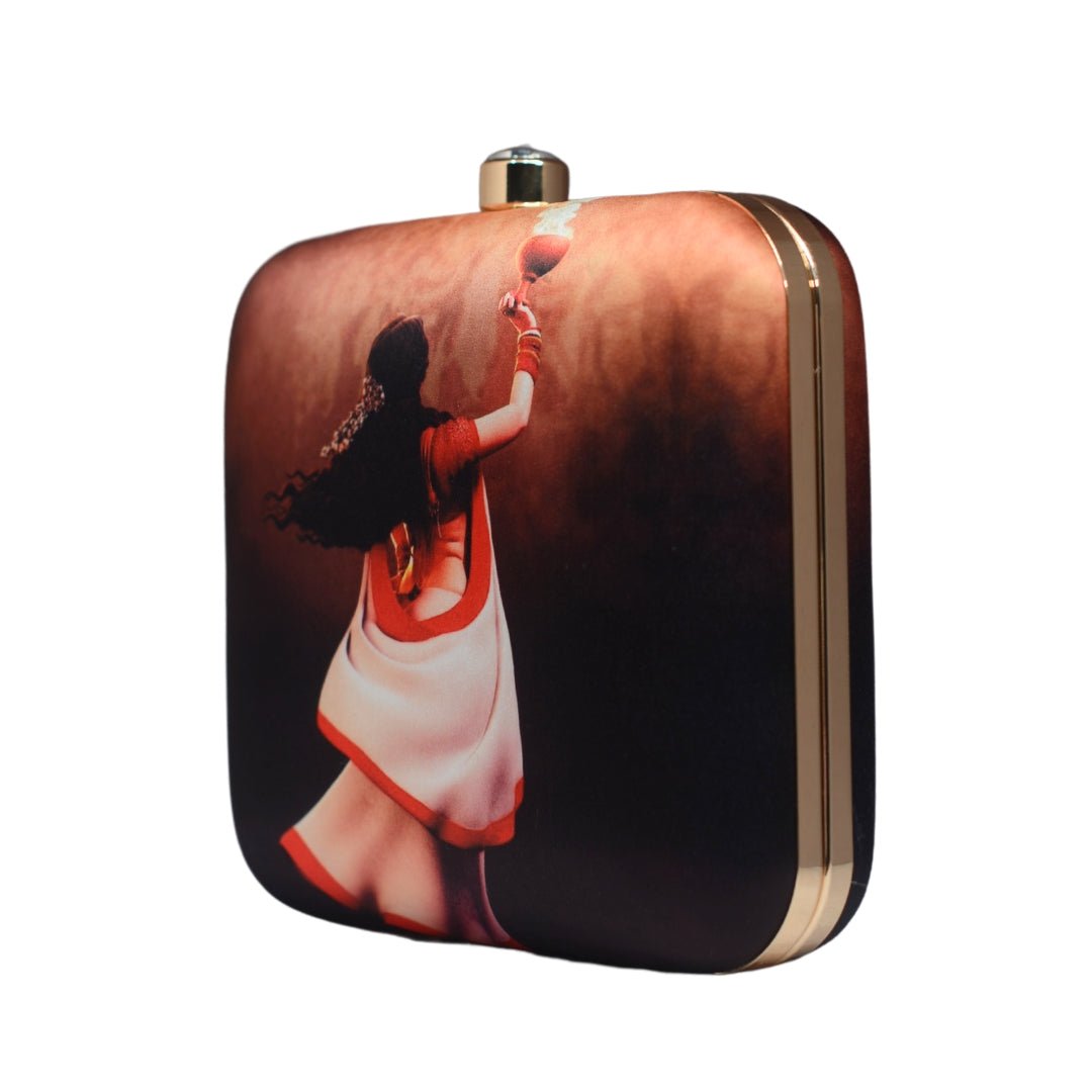 Artklim Bengali Women Printed Clutch