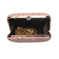 Artklim Pink Sequins Embroidery Party Clutch