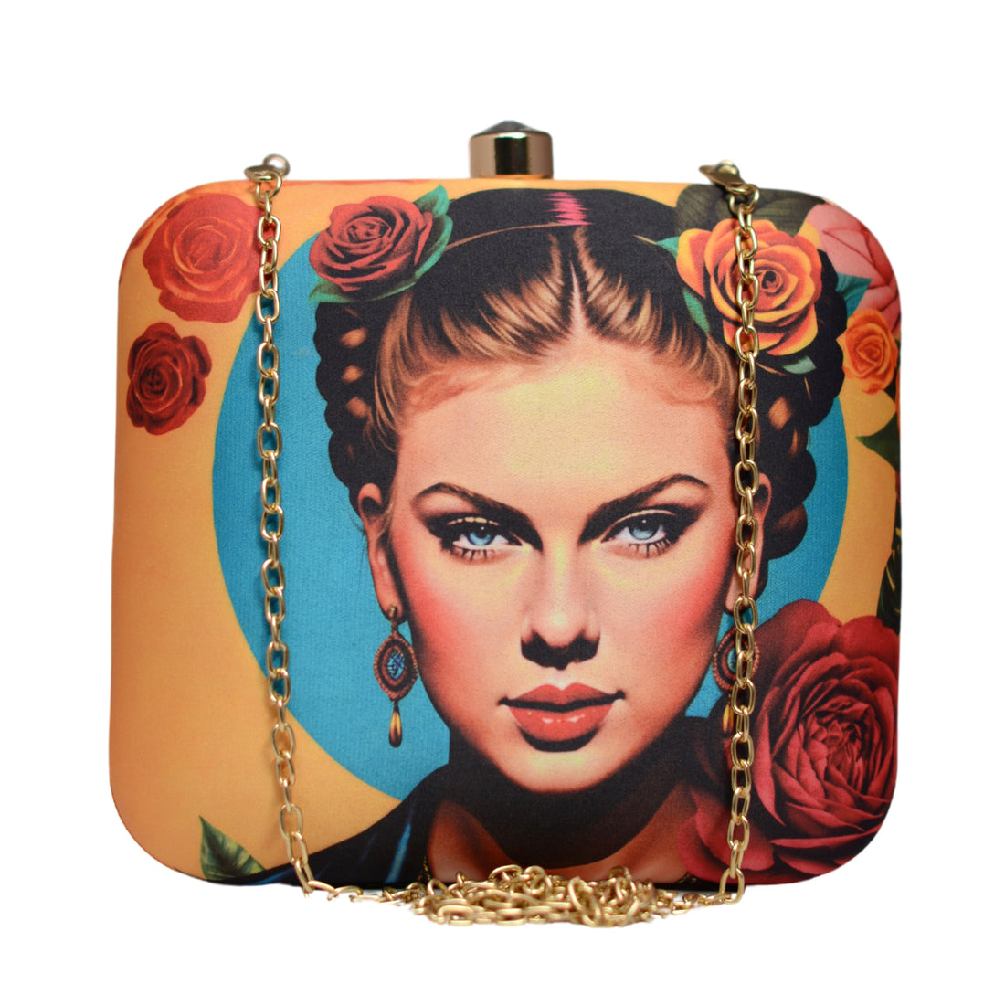 Artklim Taylor Swift Printed Clutch