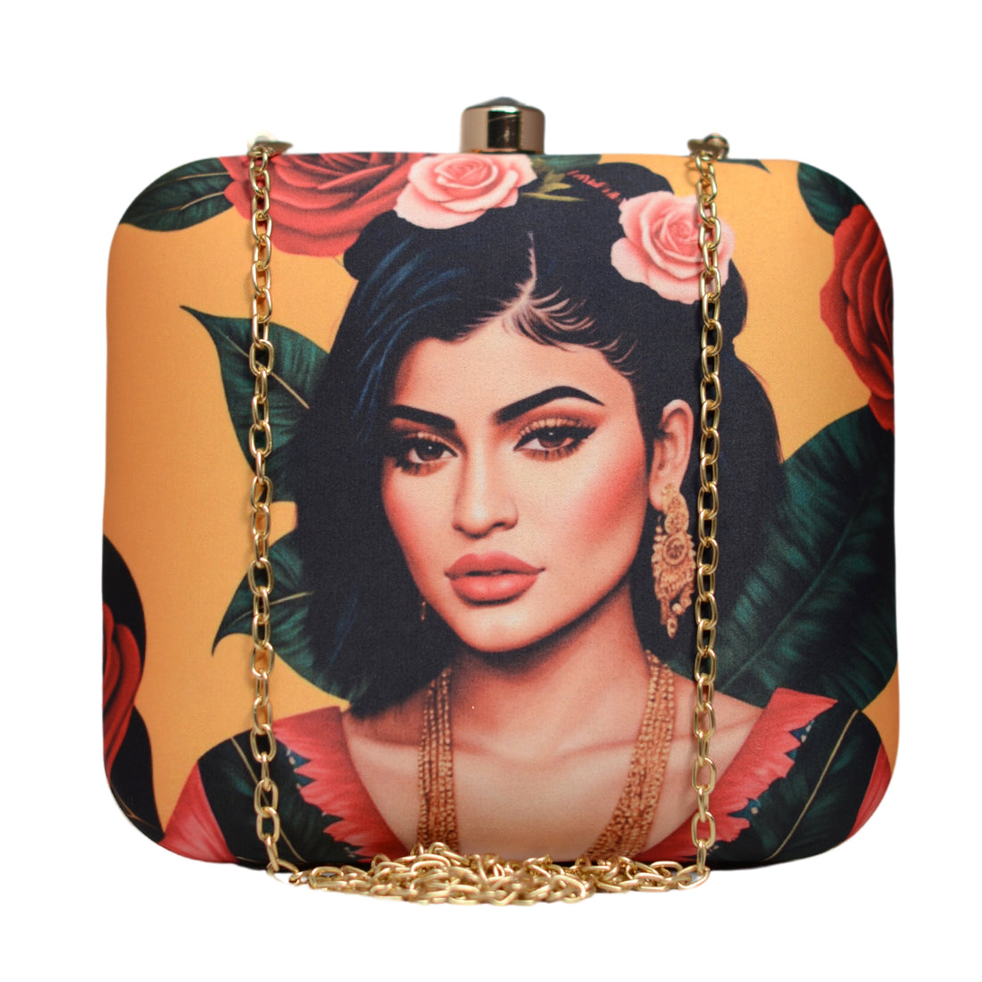 Artklim Kylie Jenner Printed Clutch