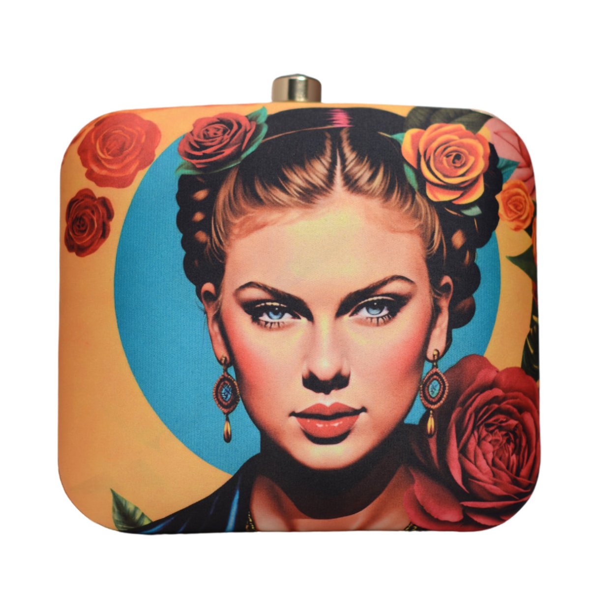 Artklim Taylor Swift Printed Clutch