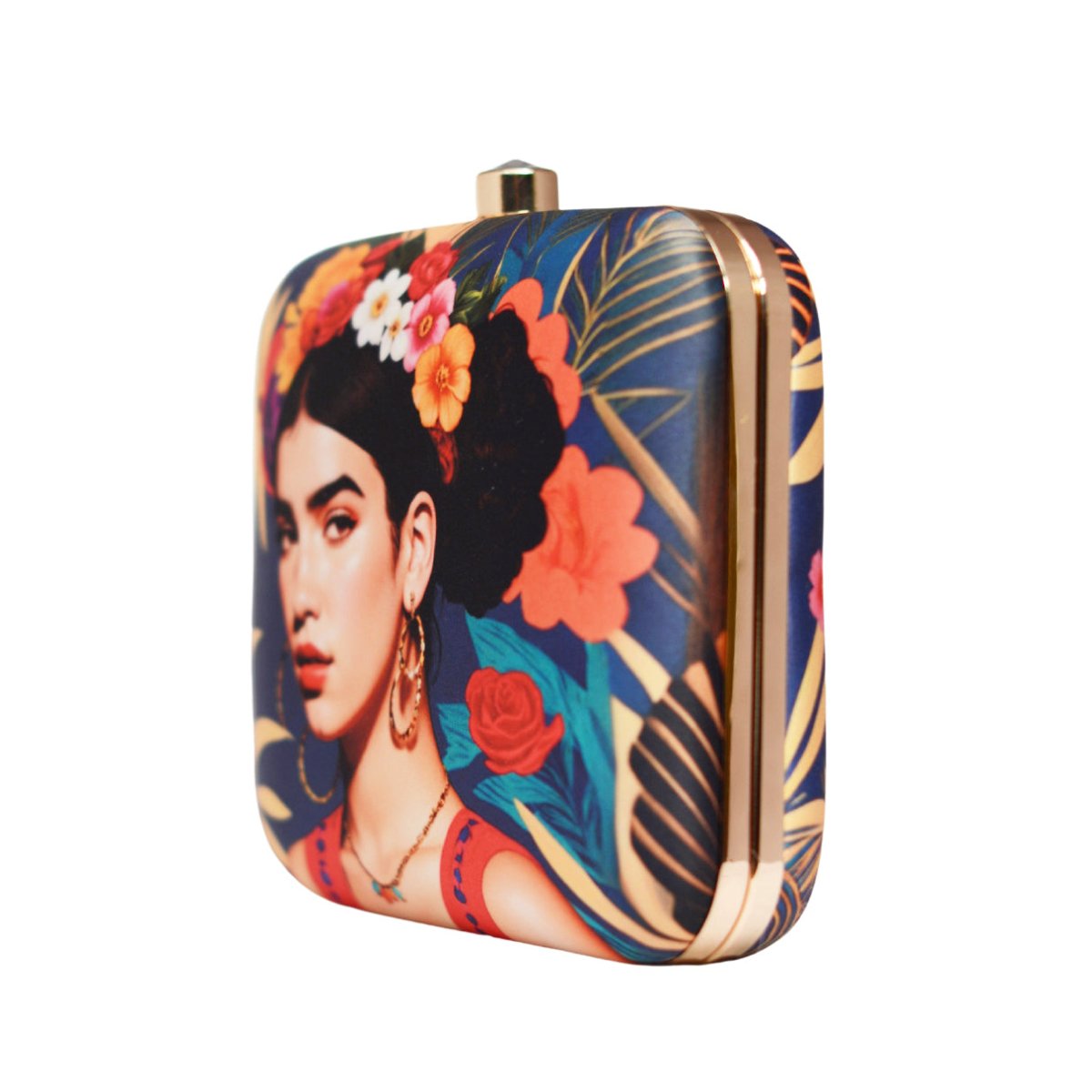 Artklim Dua Lipa Printed Clutch