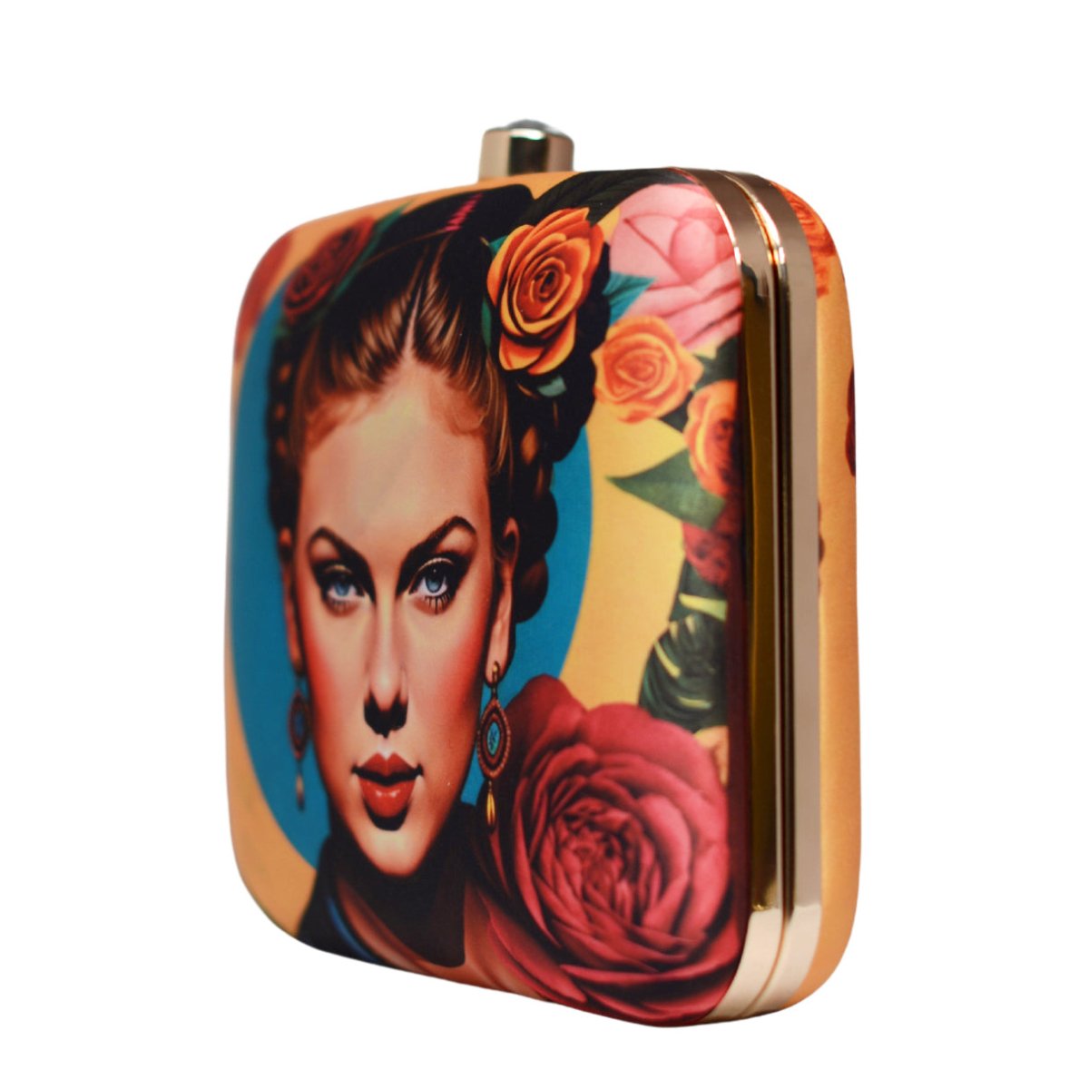 Artklim Taylor Swift Printed Clutch