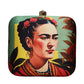 Artklim Frida Kahlo Printed Clutch