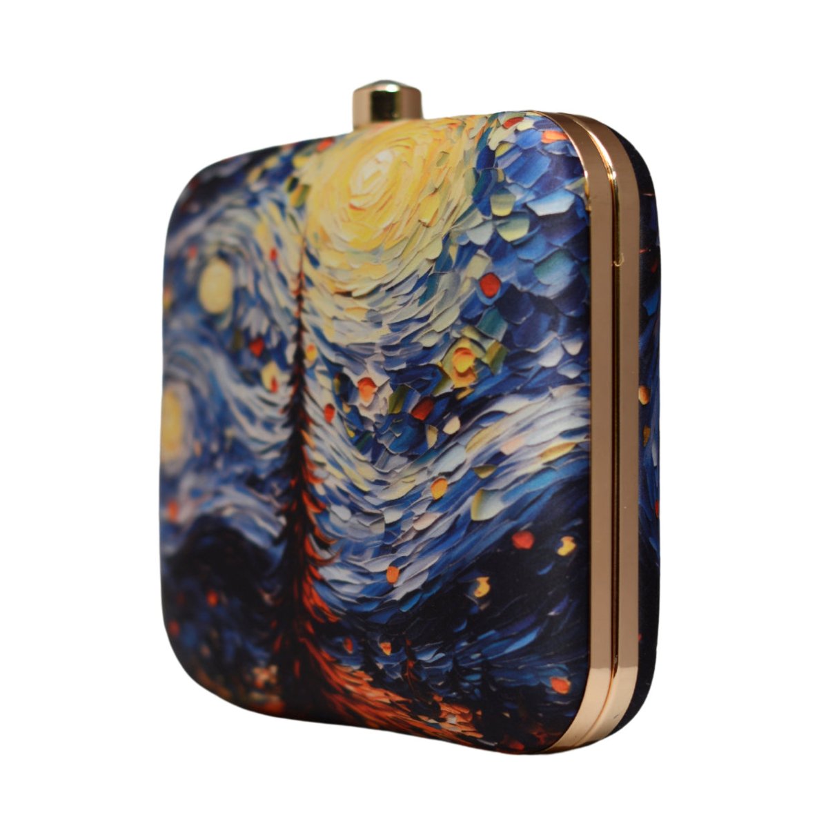 Dreamy Art Printed Clutch
