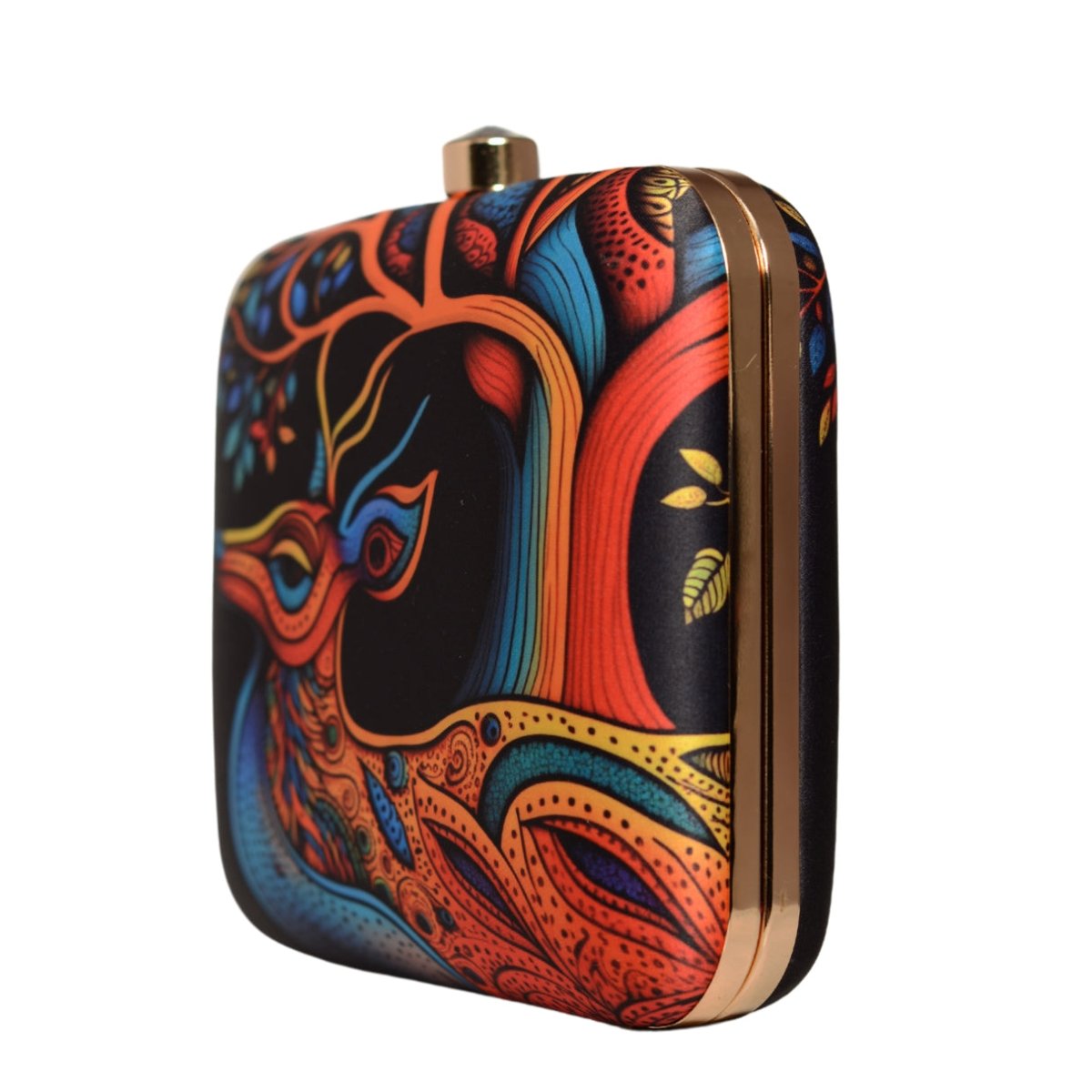 Colorbust Deer Elegance Printed Clutch