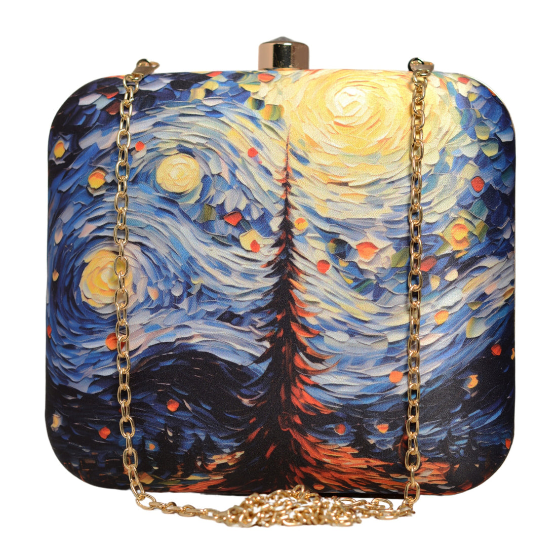 Dreamy Art Printed Clutch