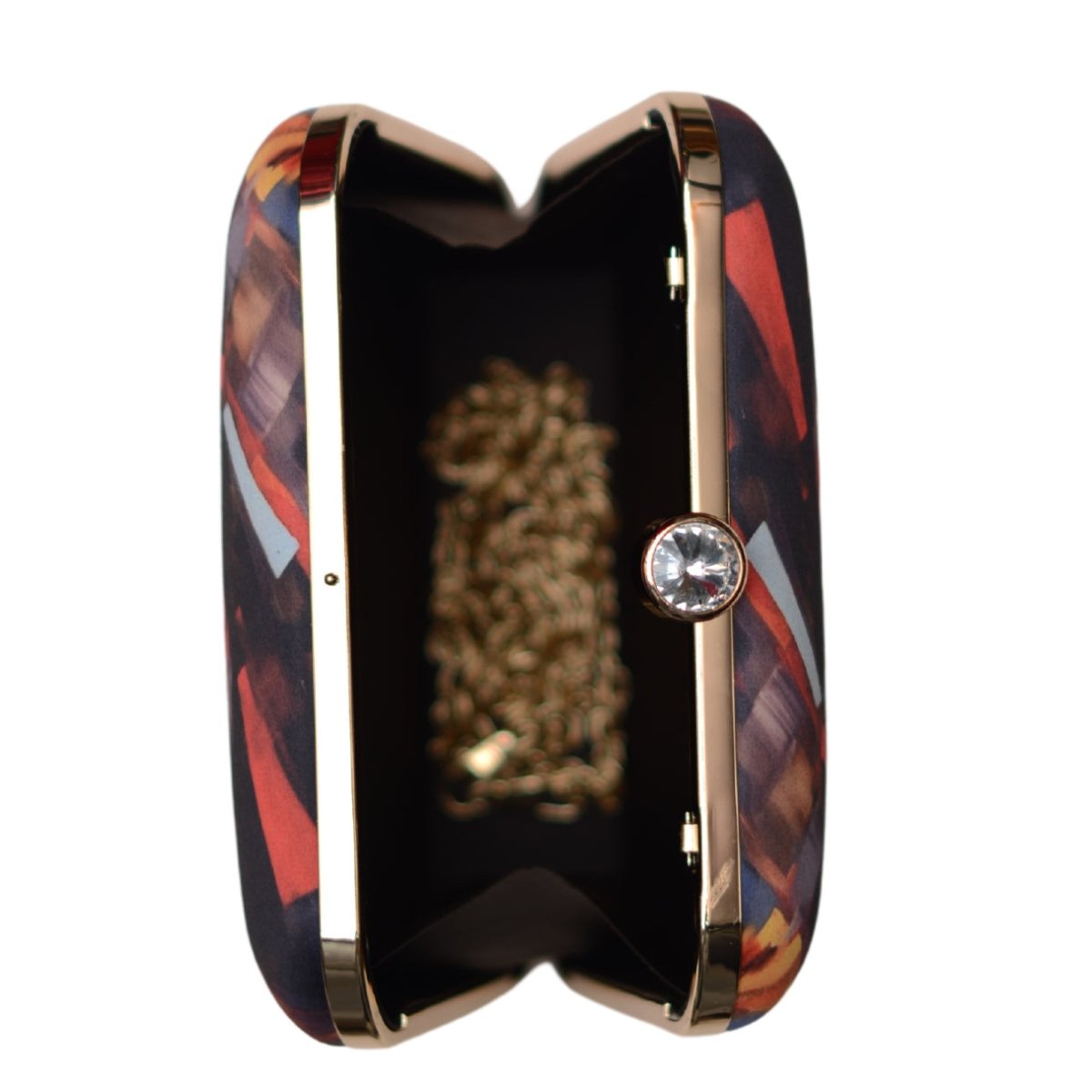 Afro Women Portrait Printed Clutch