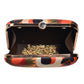 Multi-Pattern Abstract Art Printed Clutch