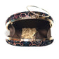 Multicolour Sequin Embroidery Round Clutch