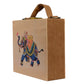 Artklim Elephant Printed Suitcase Style Clutch Bag