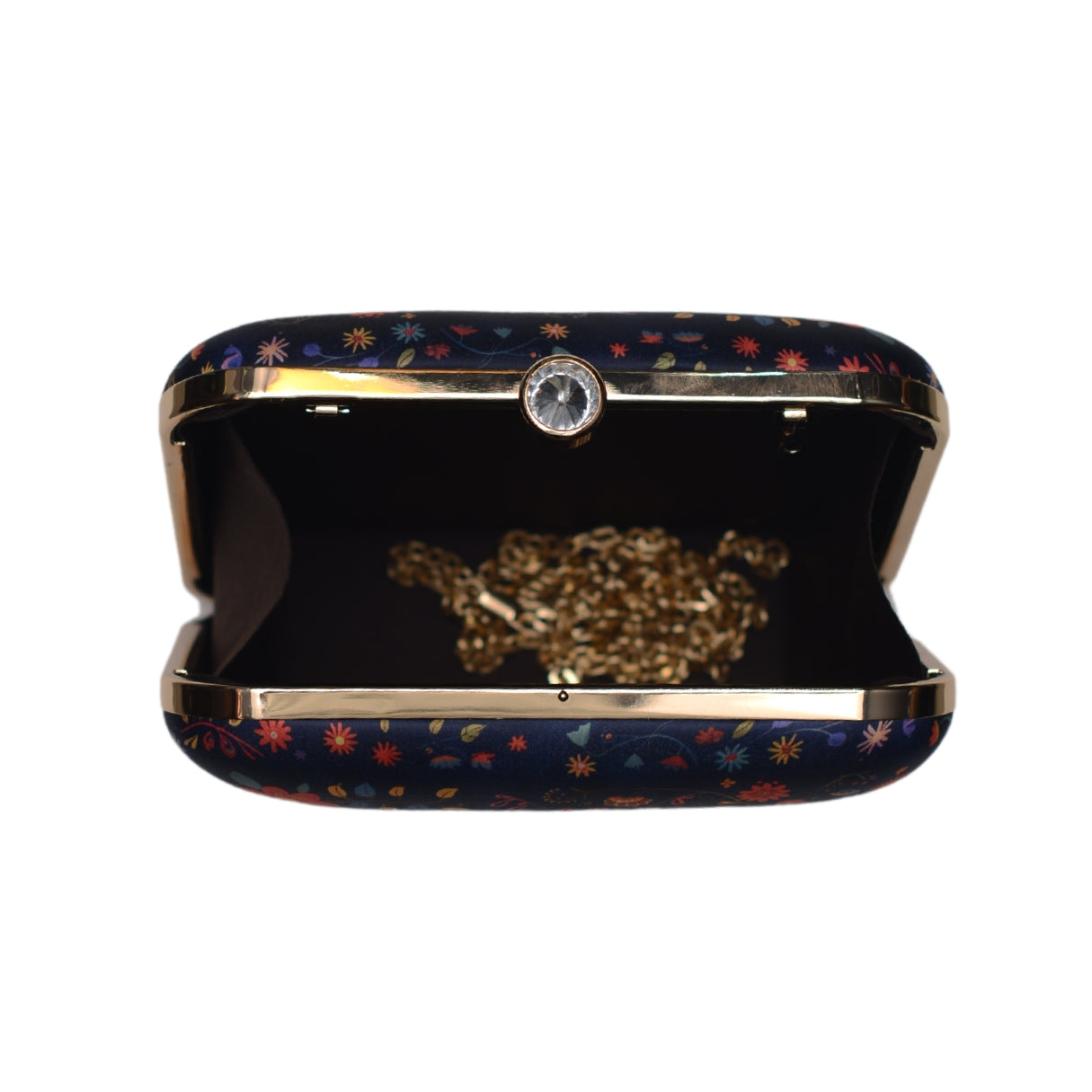 Multicolor Elephant Printed Clutch
