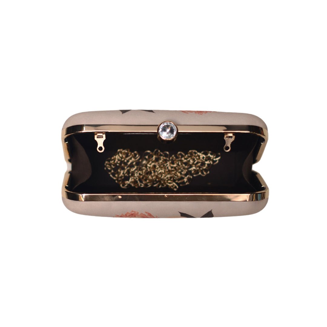 Artklim Floral Printed Clutch