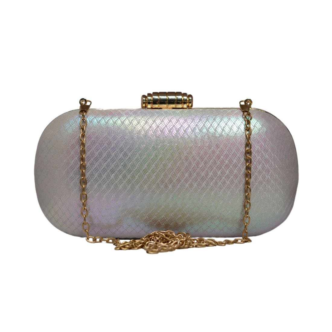 Multicolor Shimmery Party Clutch