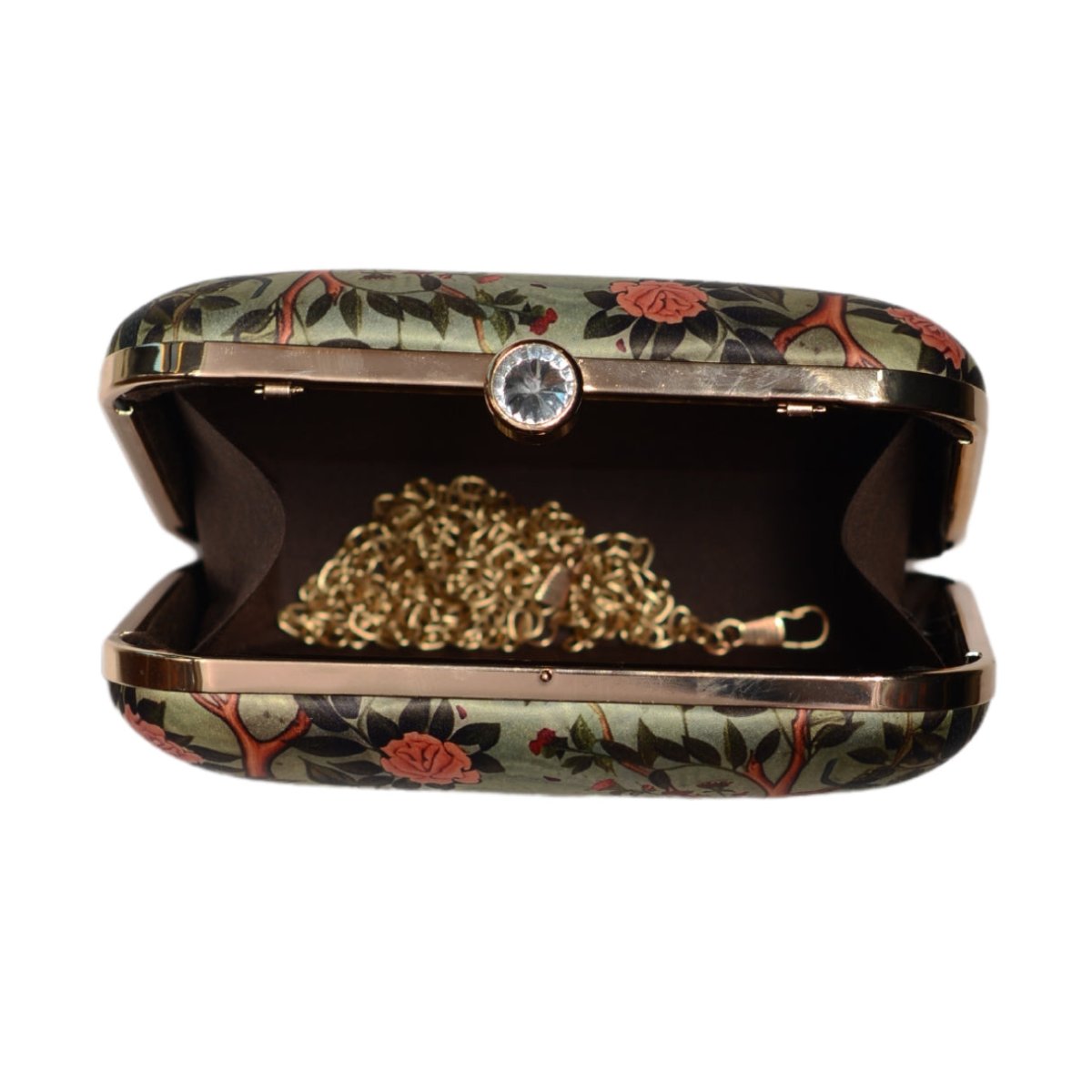 Traditional Indian Woman Printed Clutch