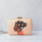 Brown Butterfly Girl Clutch