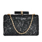 Black Sequins Clutch