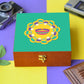 Diya Design Printed Hamper Box