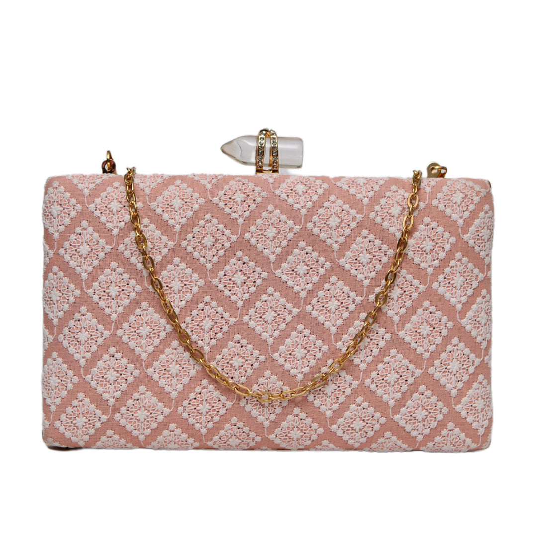 Artklim Shades of Pink Clutch