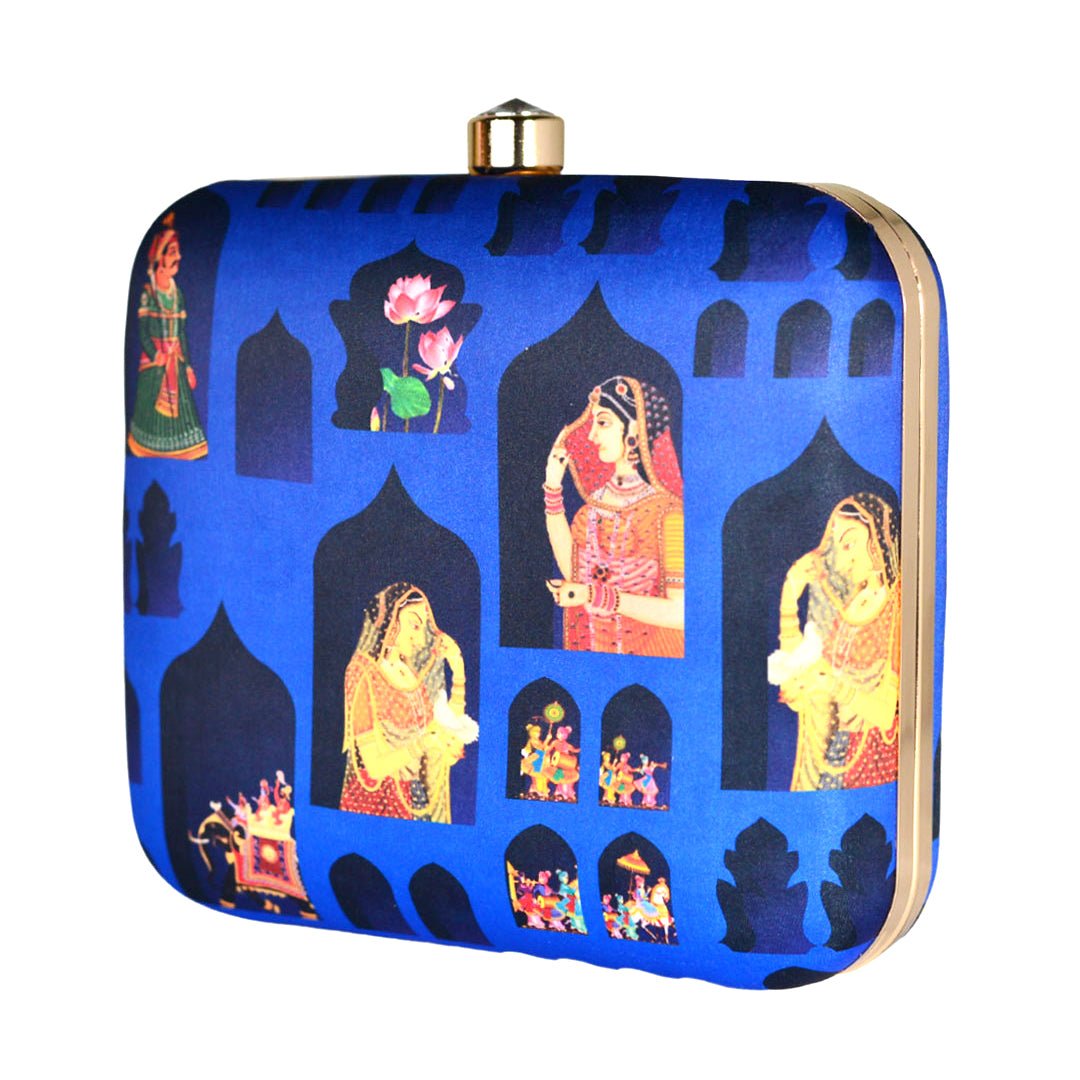Mughal Women Printed Clutch