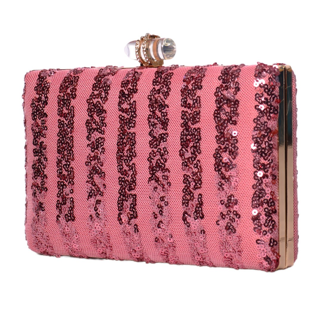 Artklim Shades of Pink Clutch