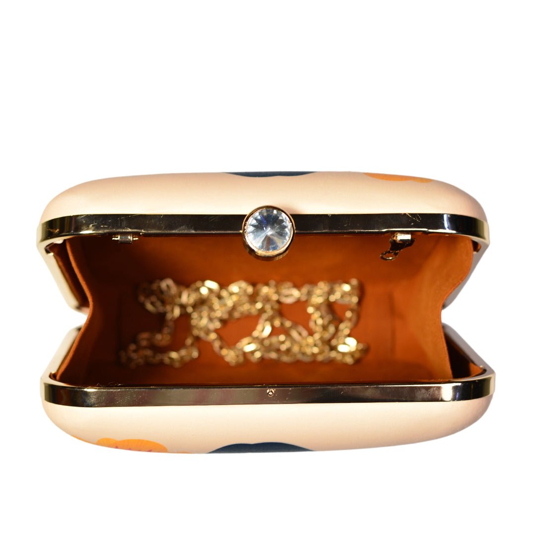 Flower Women Portrait Clutch