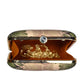 Women In Leaf Printed Clutch