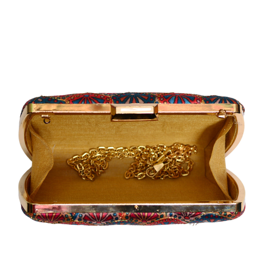 Casual Multicolor Clutch Price in India, Full Specifications & Offers |  DTashion.com