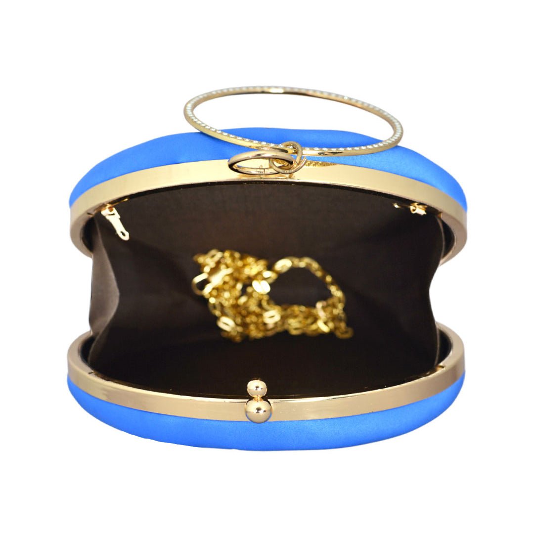 Indian Women Round Printed Clutch