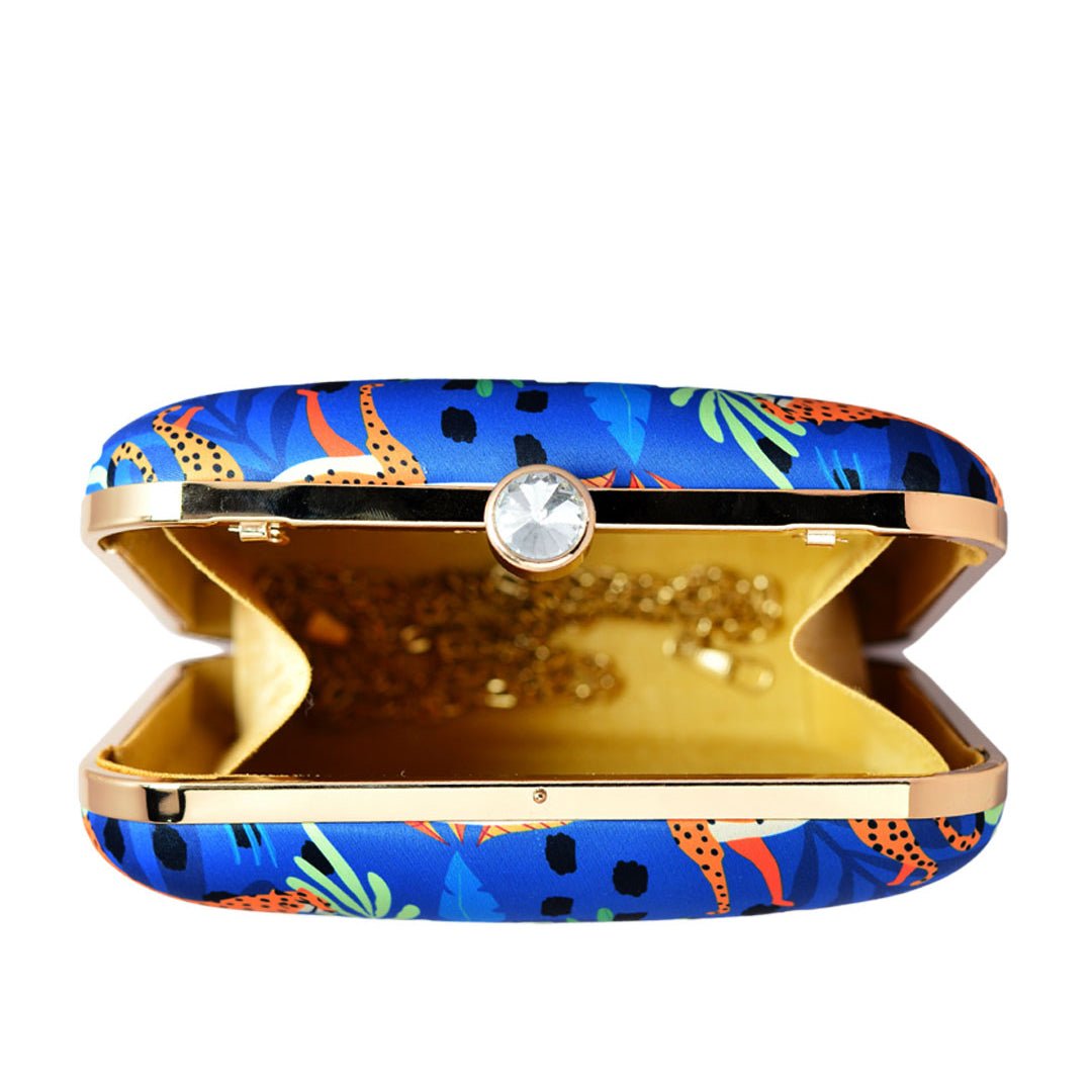 Leopard Print Clutch