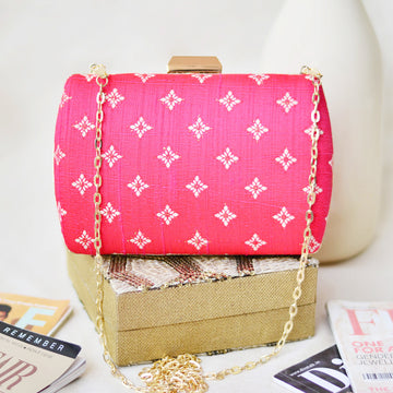 Fresh Pink Clutch