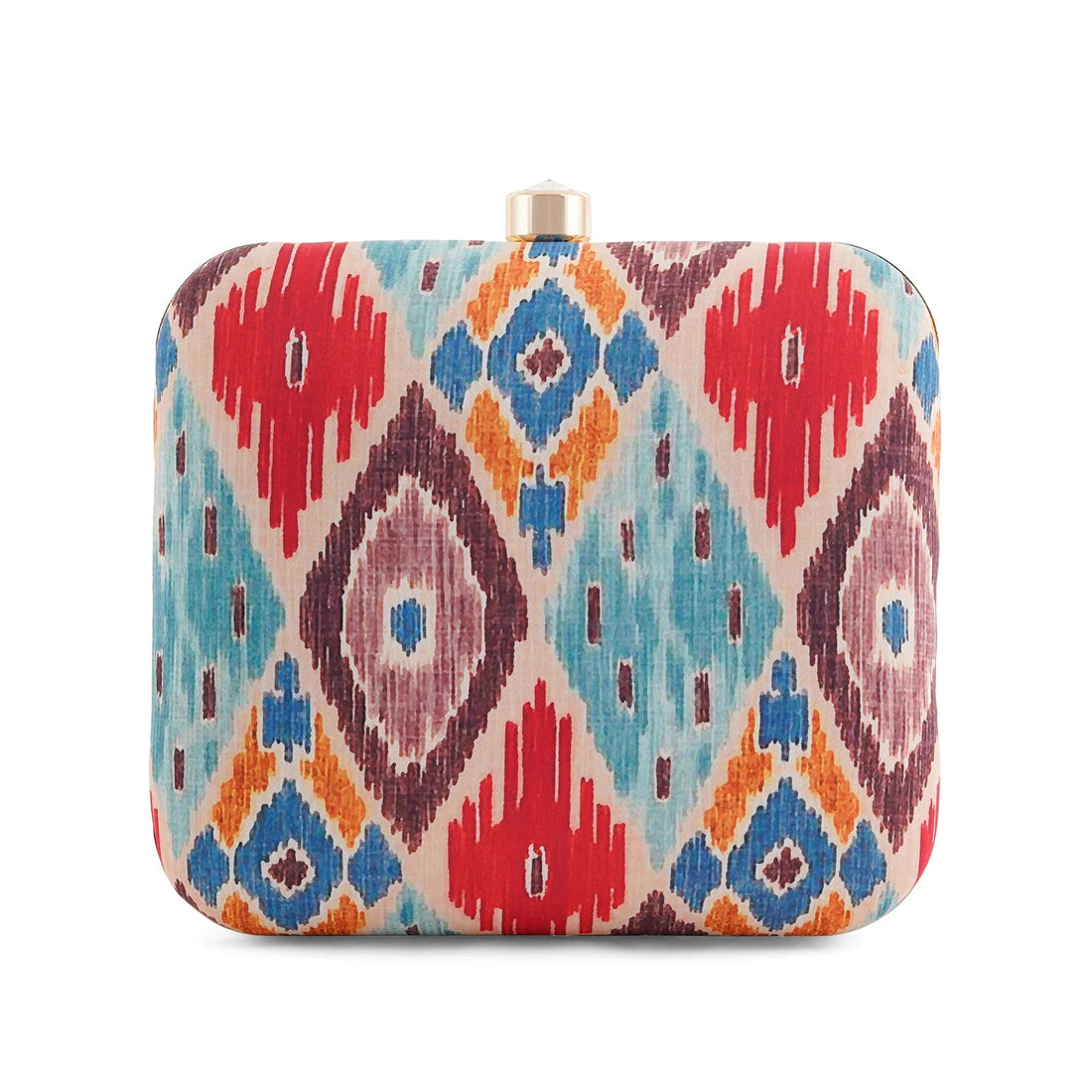 Multipattern vibrant Clutch