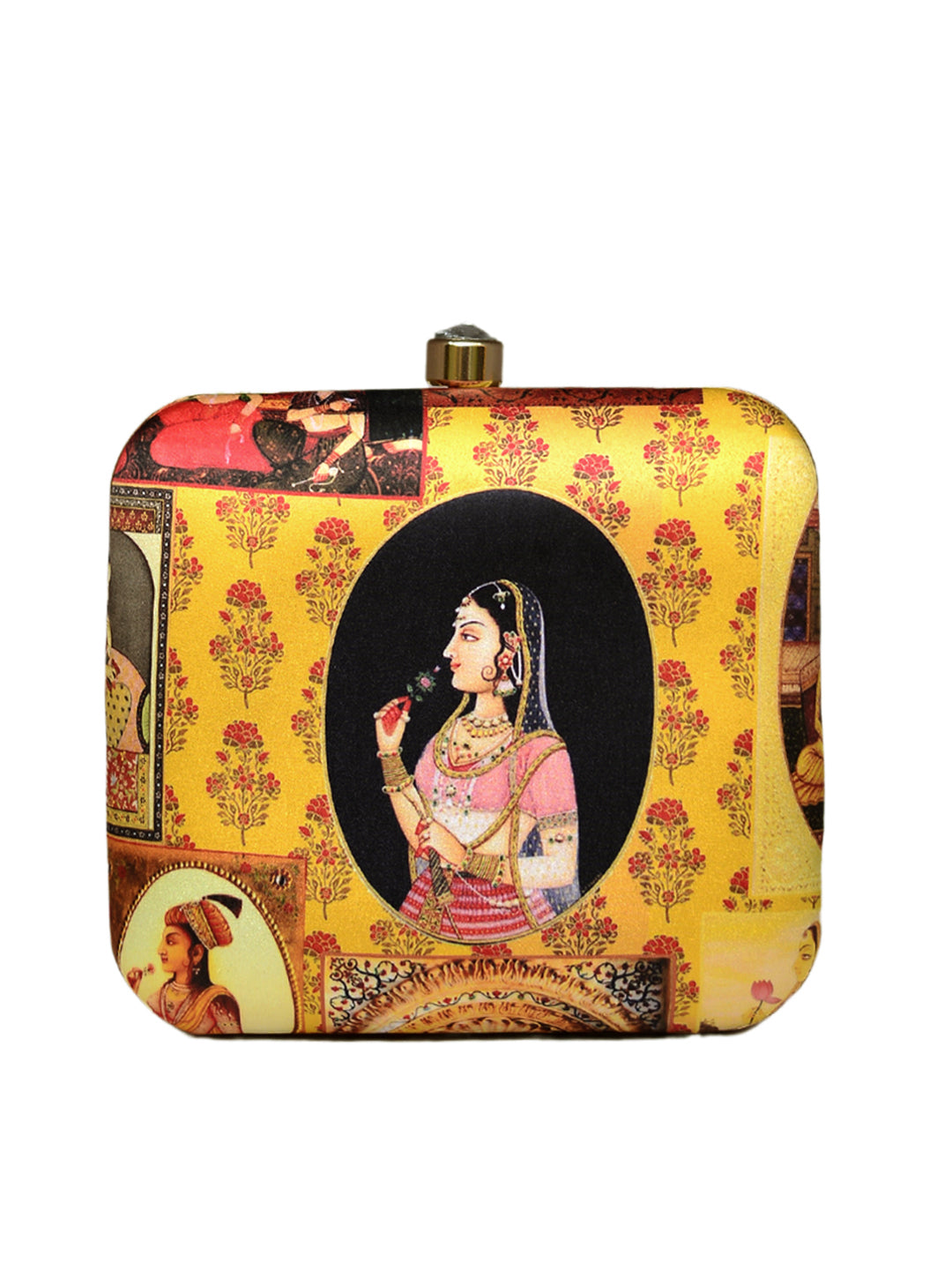 Mughal Print Clutch