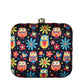 Colorful Groovy Printed Clutch
