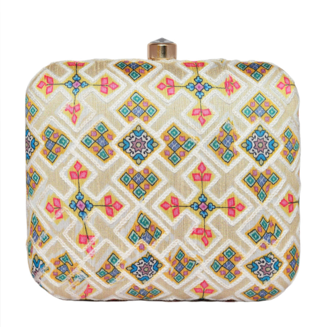 Multi-color Symmetrical Clutch